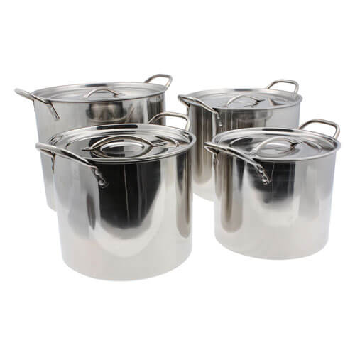 Stock Pots Stainless Steel S4 6 7 9 12L