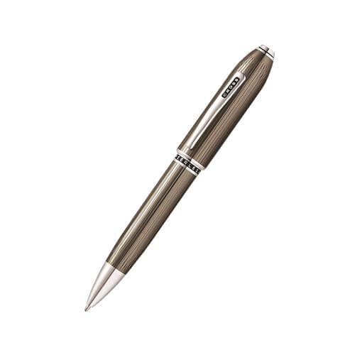 Peerless Translucent Titanium Grey Lacquer Pen