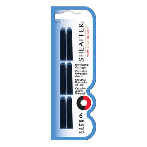 Skrip Universal FP Ink Cartridges (6 Per Card)