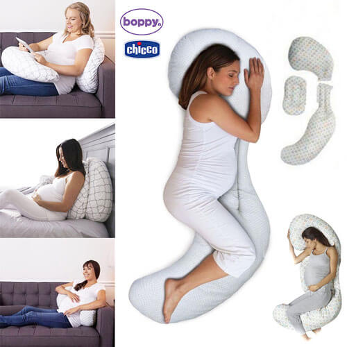 Chicco Nursing Boppy Total Body Pillow 3pcs (Sand)