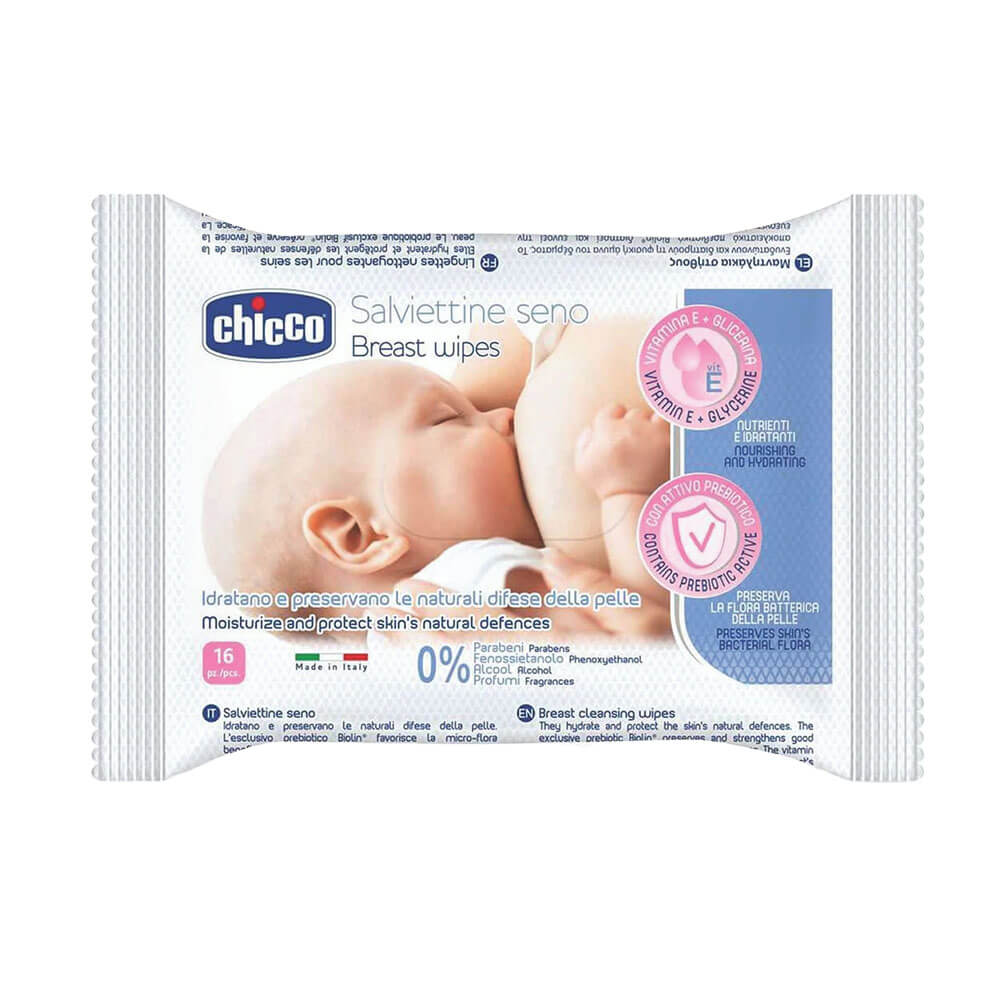 Chicco Nursing Cleansing Breast Wipes
