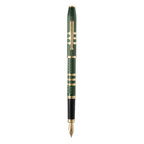 175th Century II +23ct Fountain Pen (Green Lacquer)