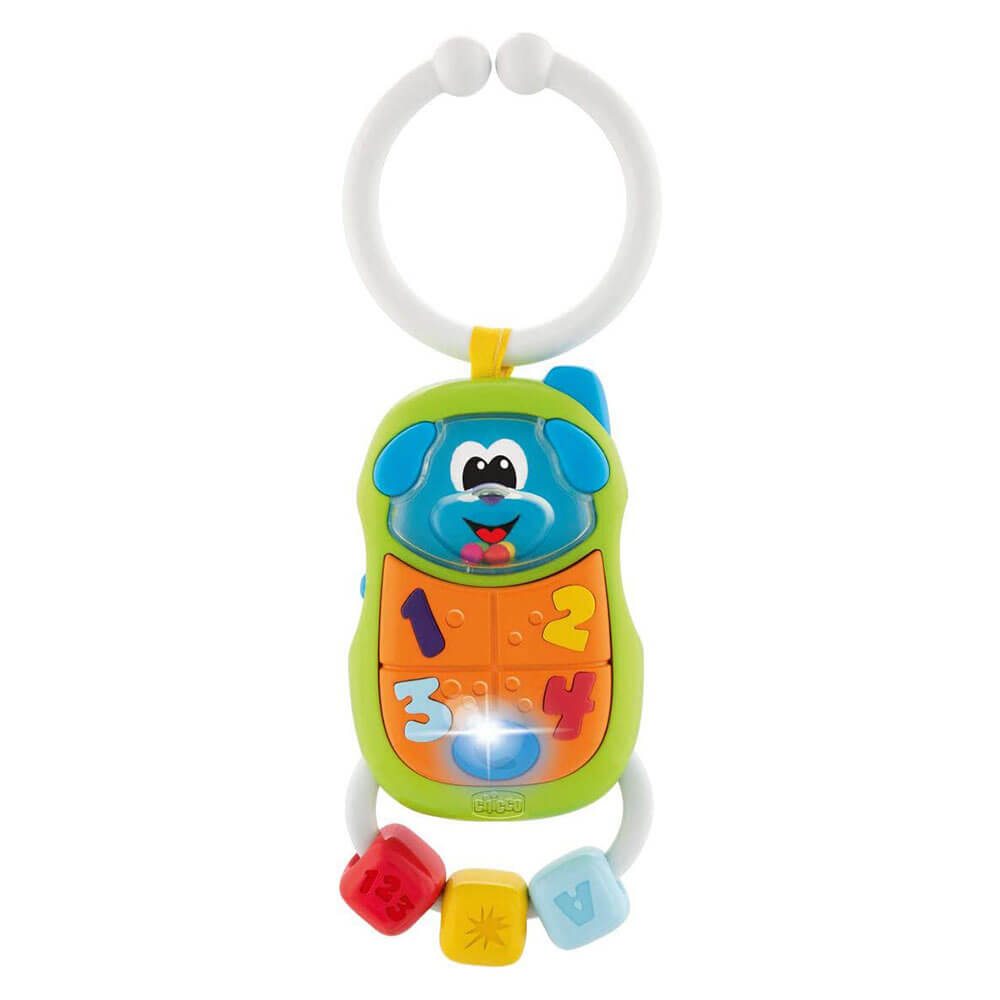Chicco Toy Puppy Phone Plastic Rattle
