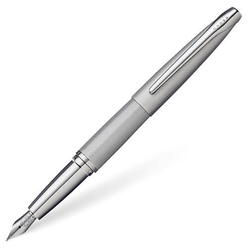 Cross ATX Sandblast Fountain Pen (Titanium Grey)