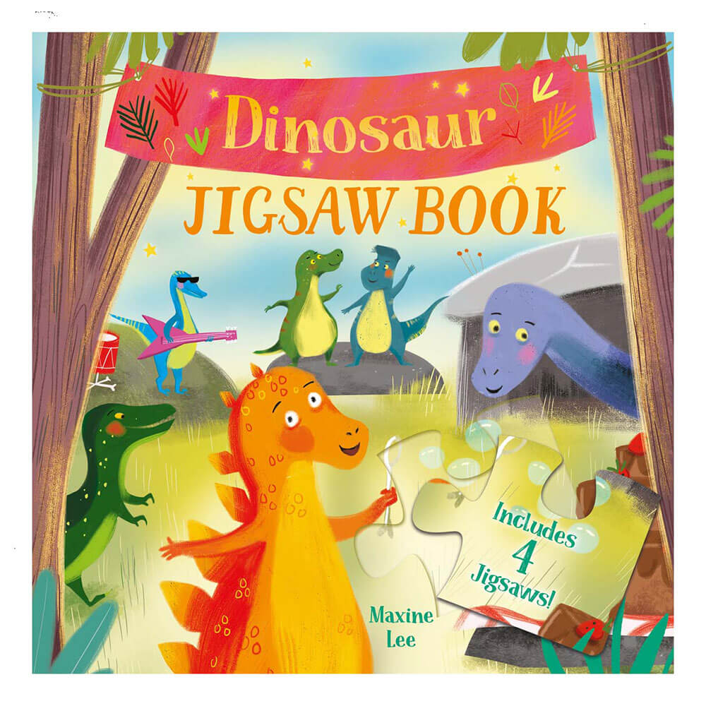 Dinosaur Jigsaw Book by Lisa Regan