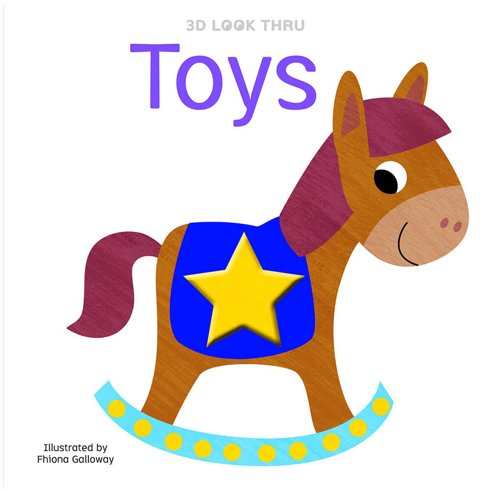 3D Look Through Toys Picture Book