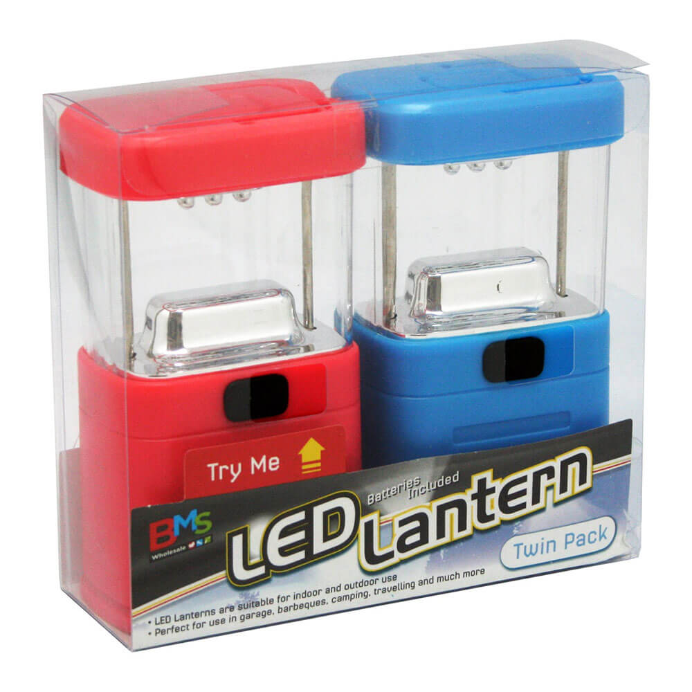 LED Lantern Twin Pack
