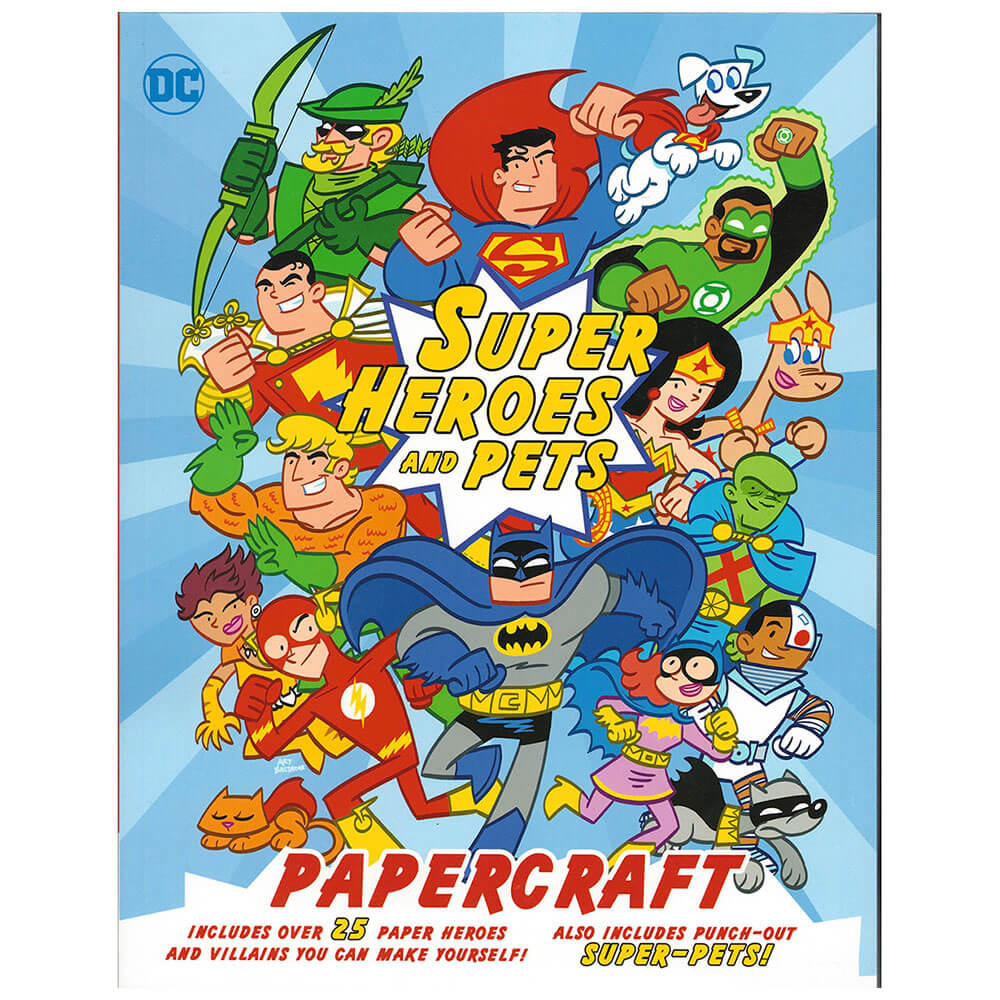 DC Super Heroes and Pets Papercraft