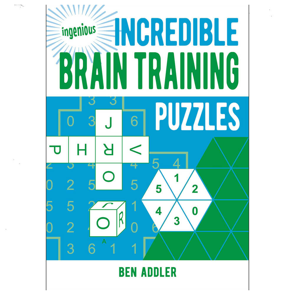 Ingenious Brain Training Puzzles Book by Ben Addler