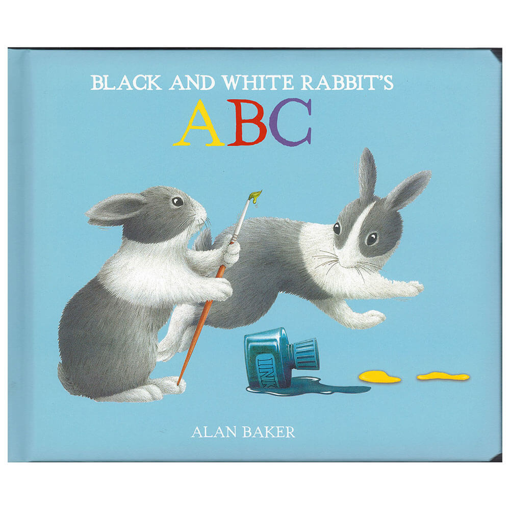 Black and White Rabbit's ABC Picture Book