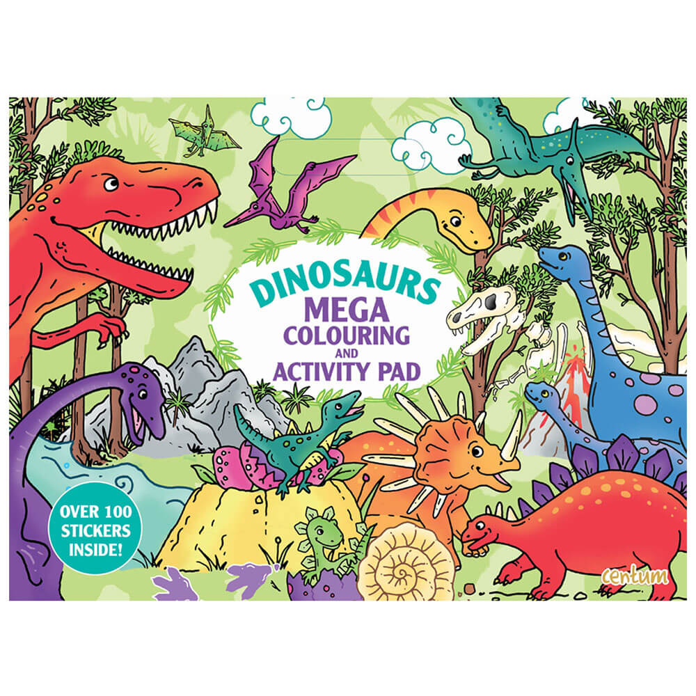 Dinosaurs Mega Colouring Activity Pad