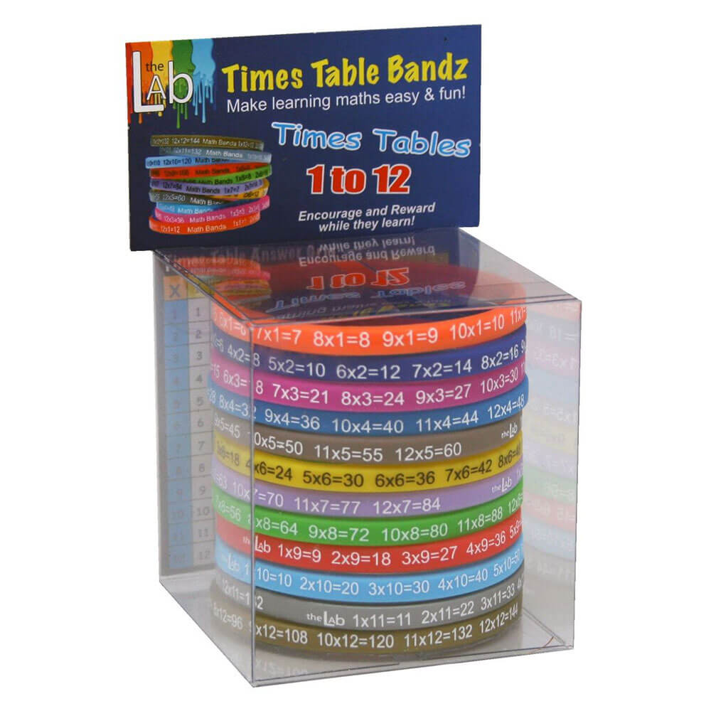 The Lab Times Table Bandz