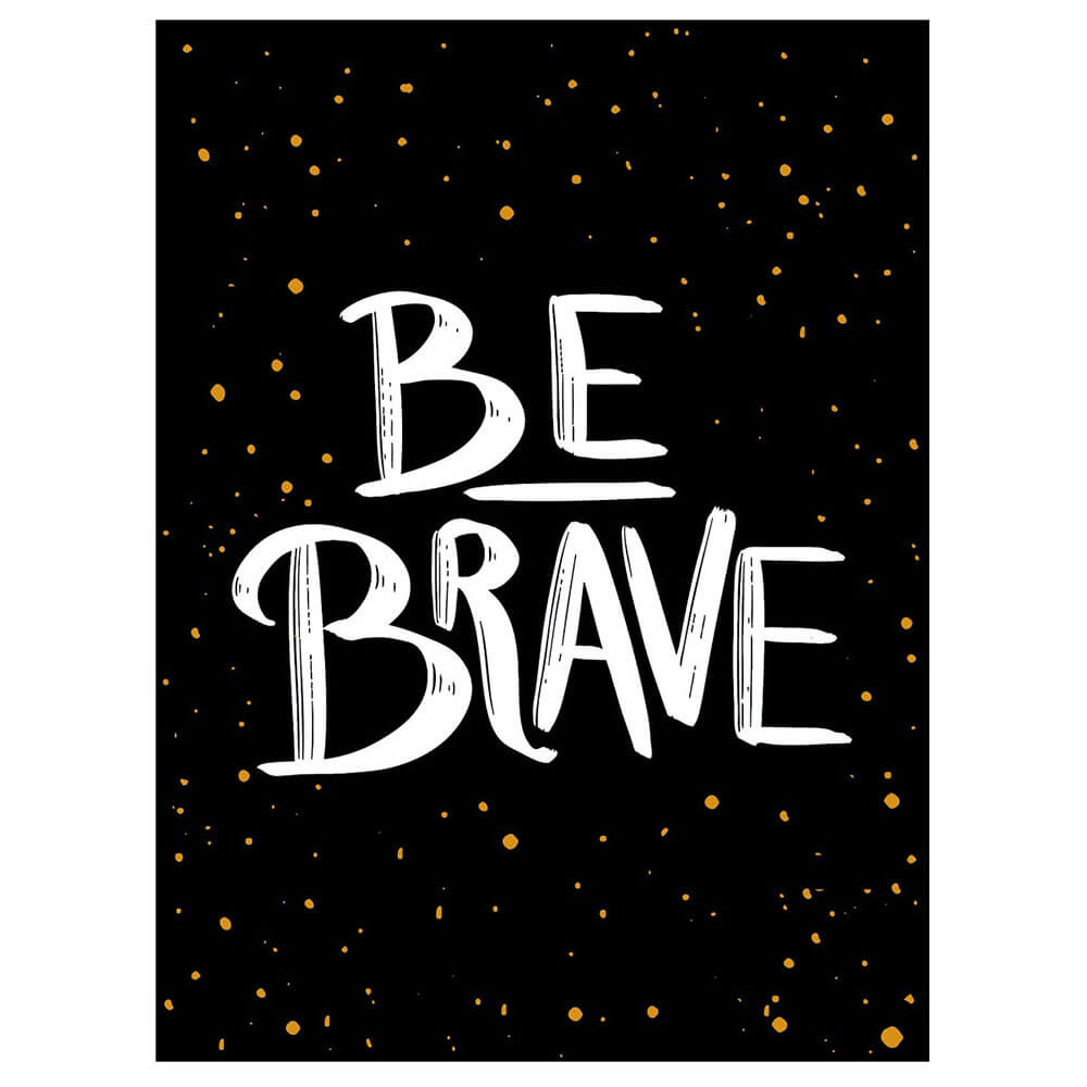 Be Brave Self Help Book