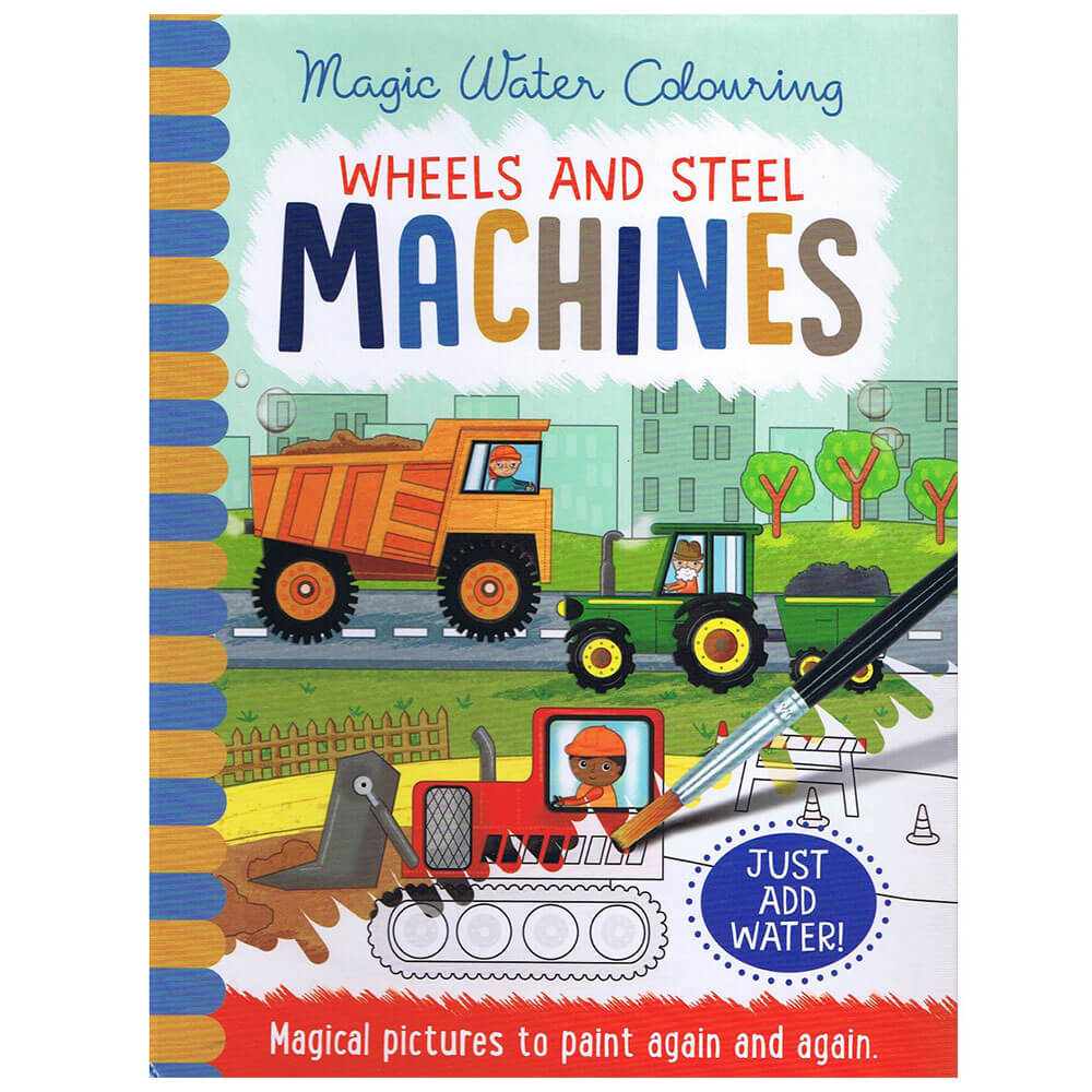 Magic Water Colouring Wheels & Steel Machines