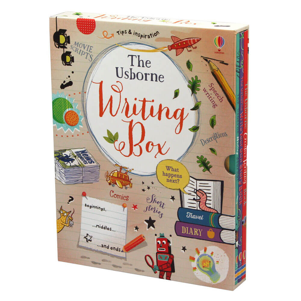 The Usborne Writing Box 3 Books Set by Louie Stowell