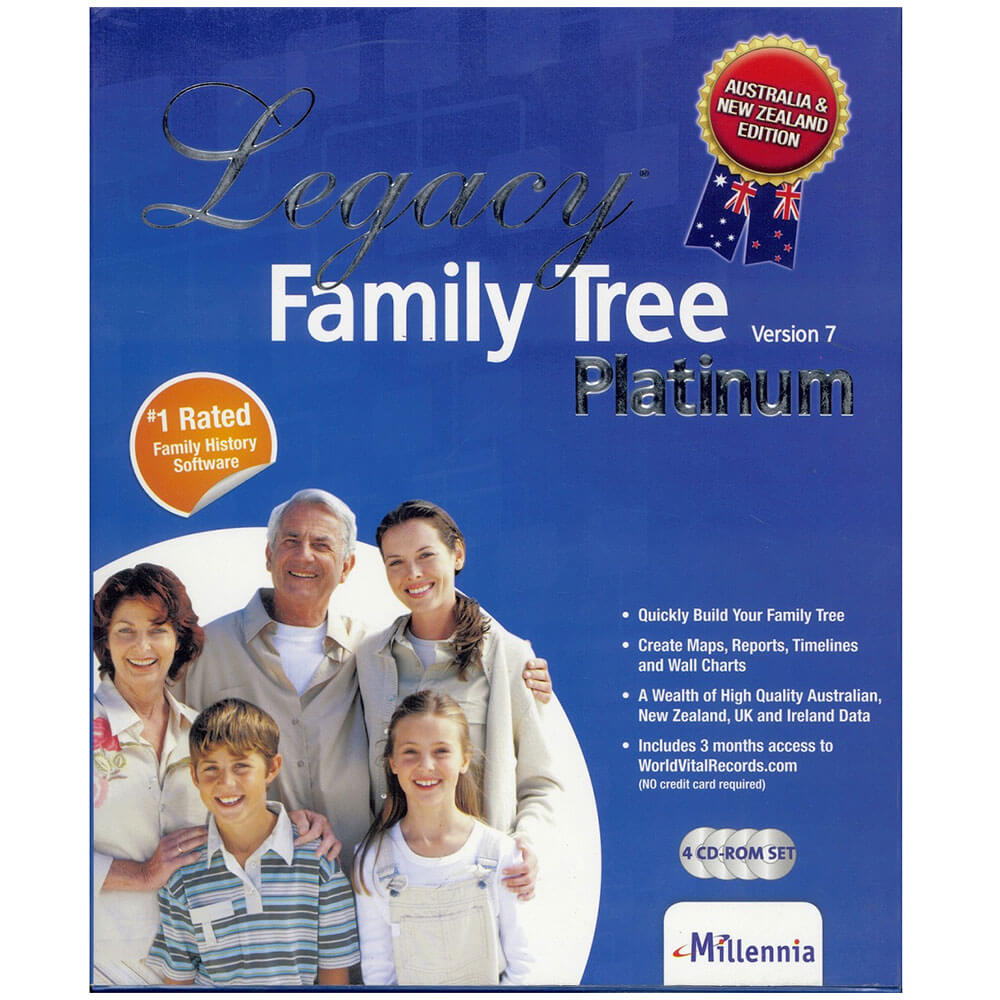 Legacy Family Tree 4 CD Set