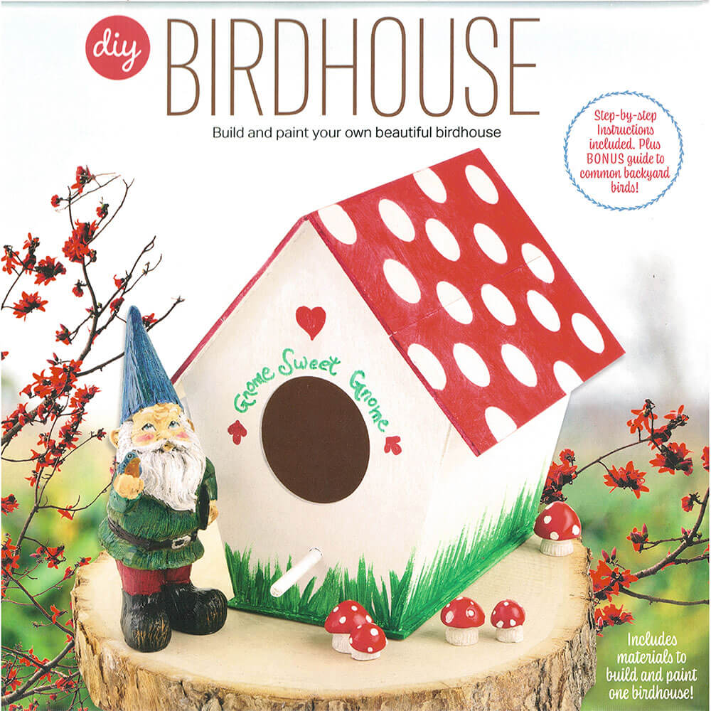 Build & Paint DIY Build A Birdhouse by Wilkinson