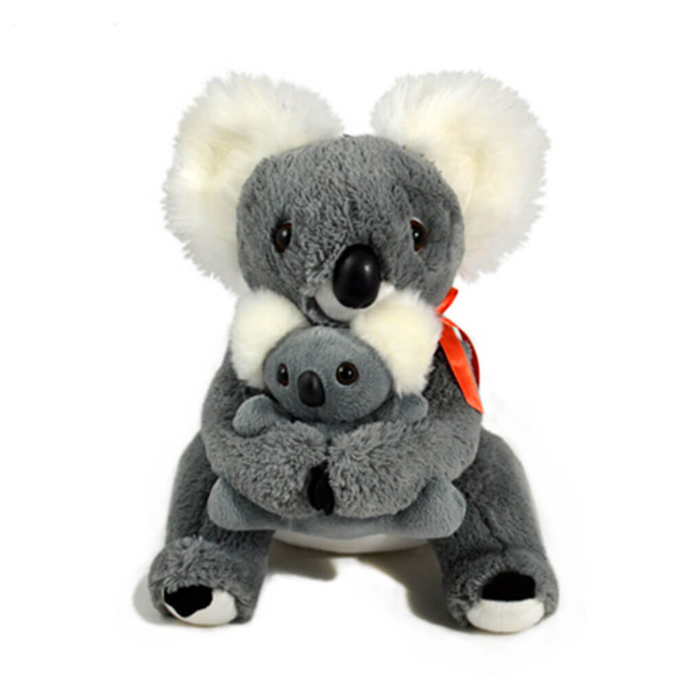 Jumbuck 28cm Koala Mother w/ Baby