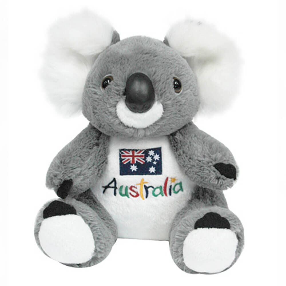 22cm Koala Plush w/ Embroidered Front