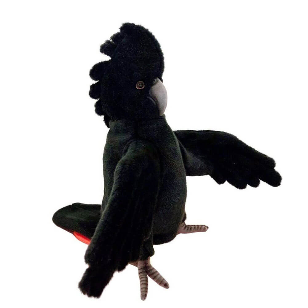 Red-Tailed Black Cockatoo Puppet (49cm H)