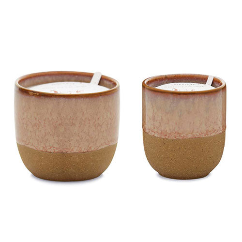 Kin Pink Opal Persimmon Candle in Ceramic (Pink)