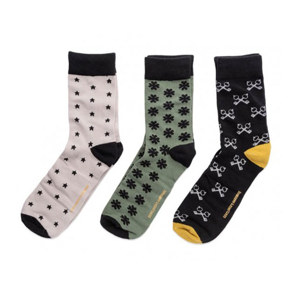 Gentlemen's Hardware Lucky Socks (3 Pairs)