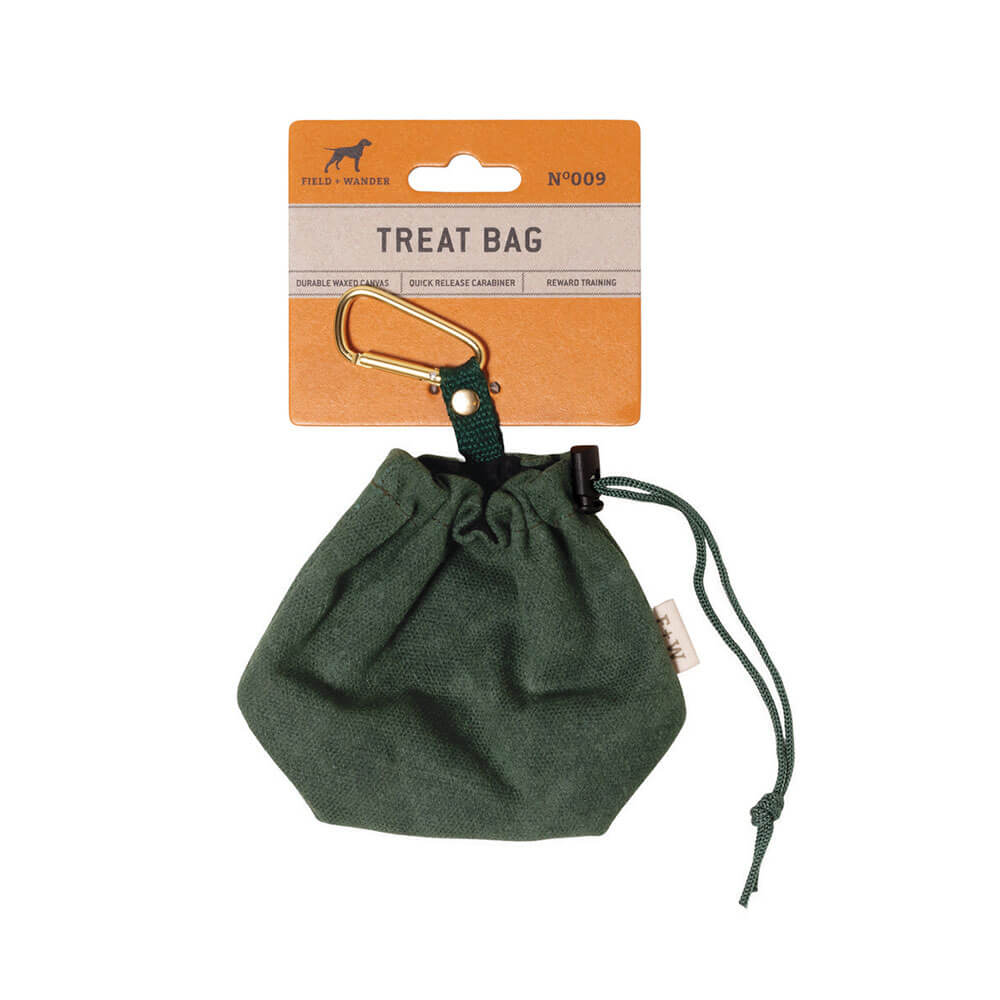 No Hassle Durable Canvas Treat Bag with Carabiner