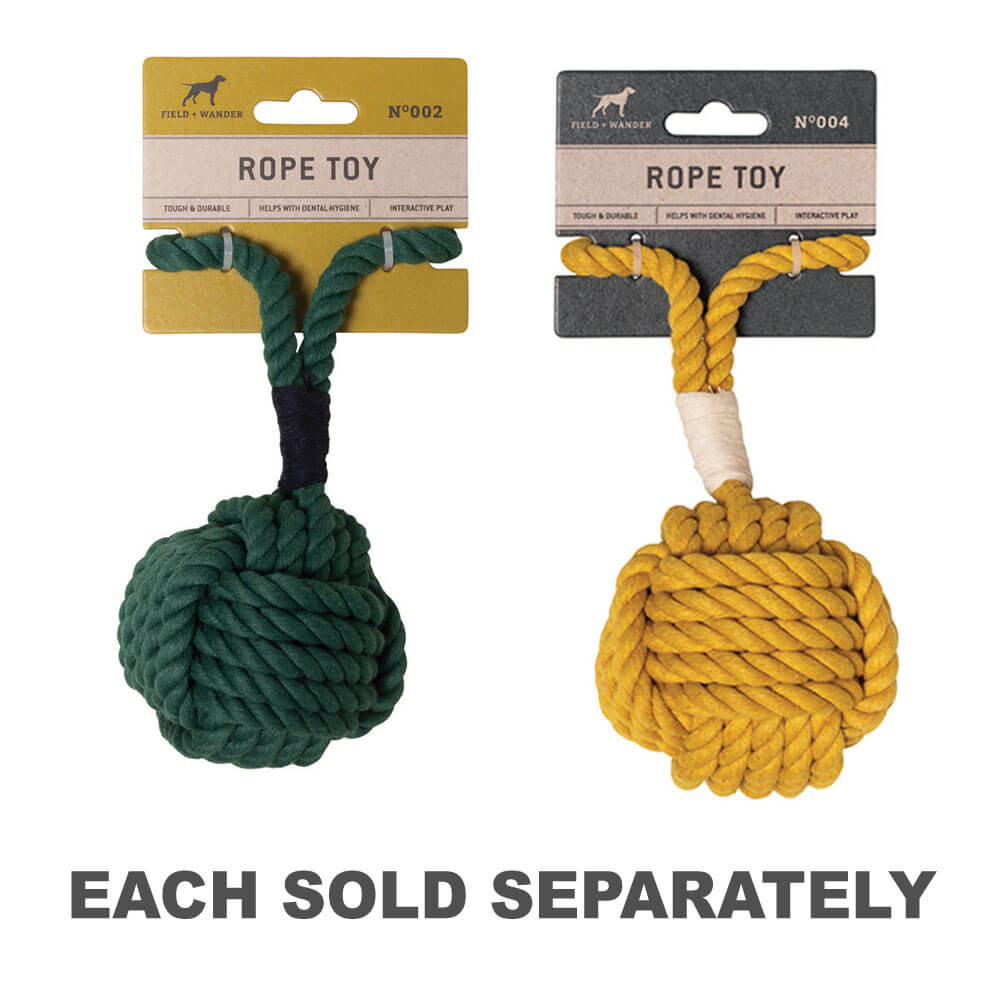 Field & Wander Multi-Colored Durable Dog Rope Toy