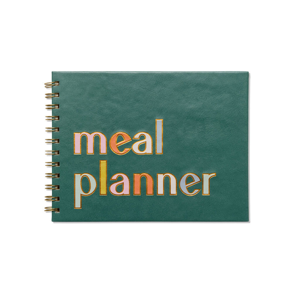 Color Block Meal Planner & Market List Notebook