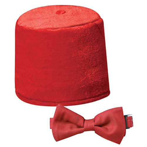 Doctor Who Fez & Bow Tie Set