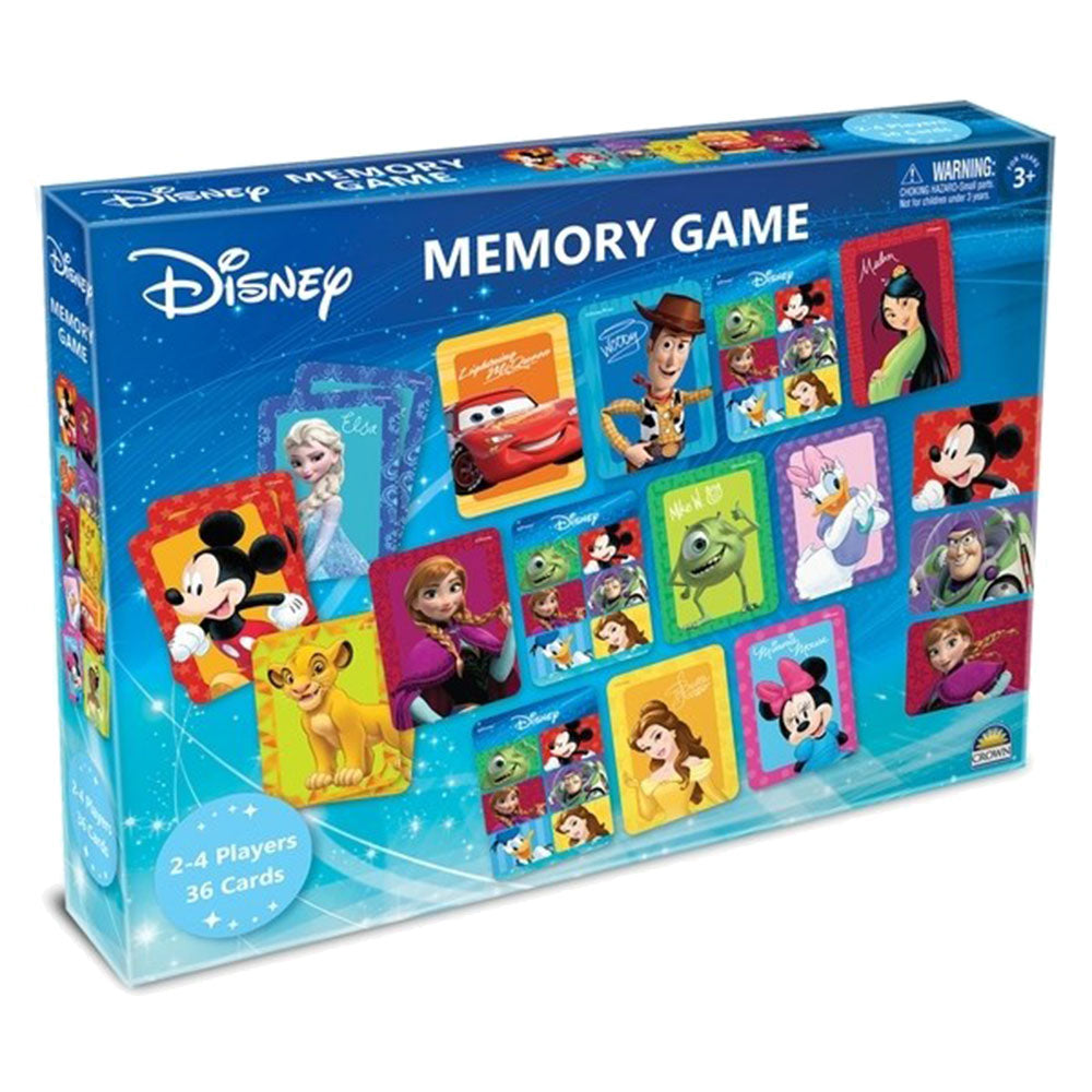 Disney Pixar Characters Memory Card Game