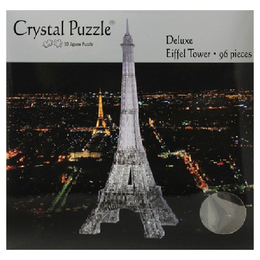 3D Crystal Eiffel Tower Puzzle 96pcs (Black)