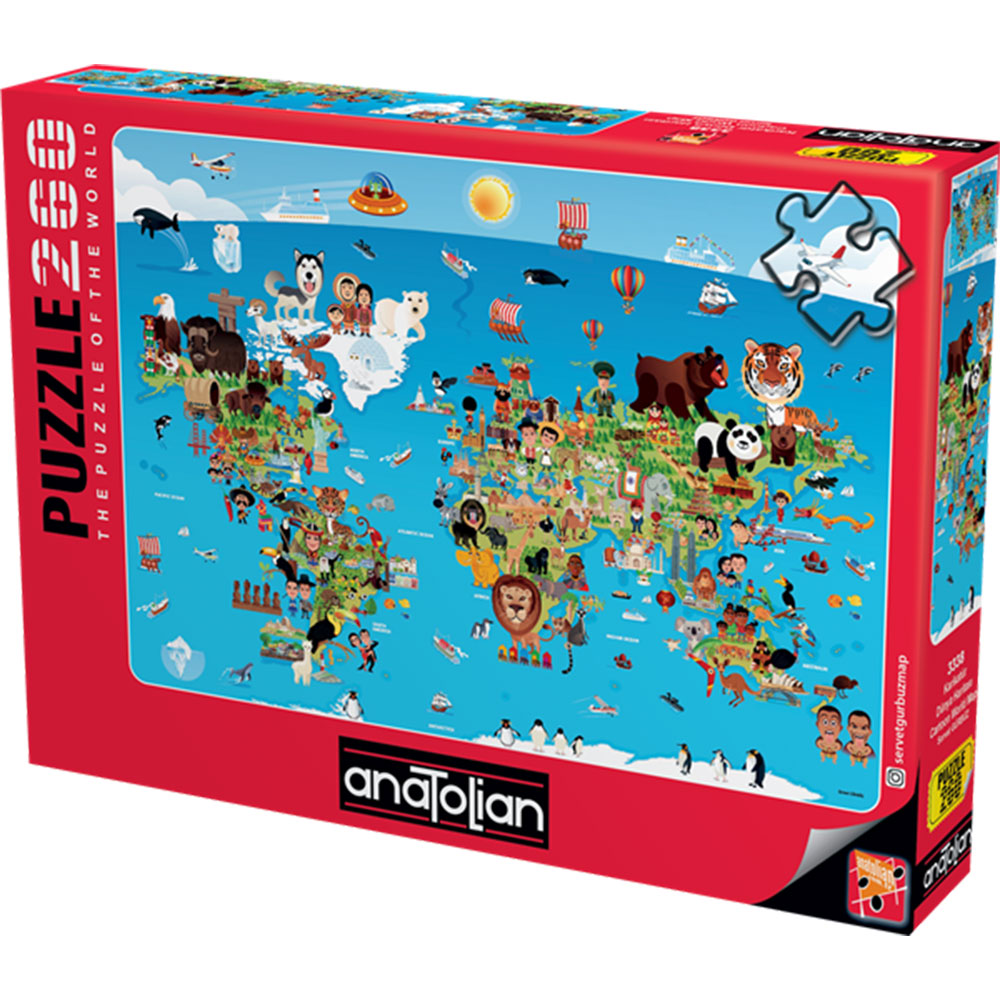 Anatolian The Puzzle of the World 260pcs