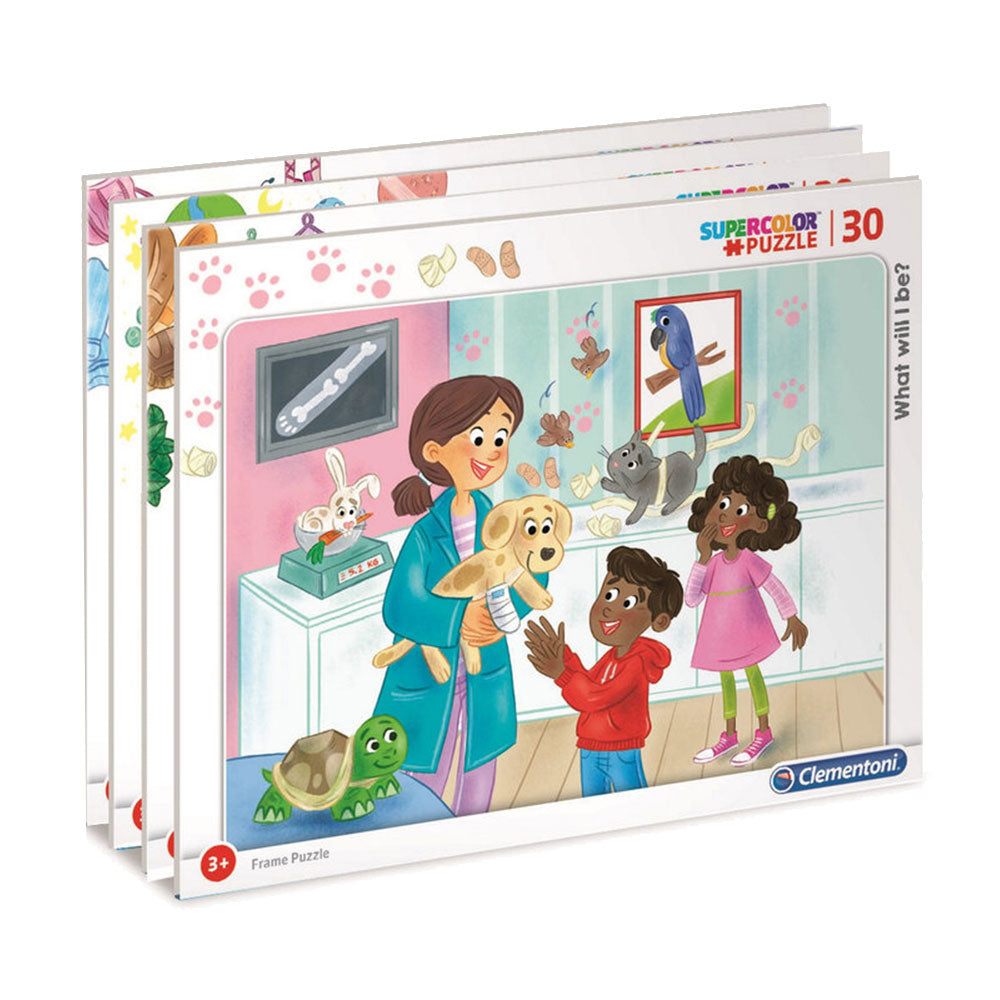 Clementoni What Will I Be? Puzzle for Children 30pcs