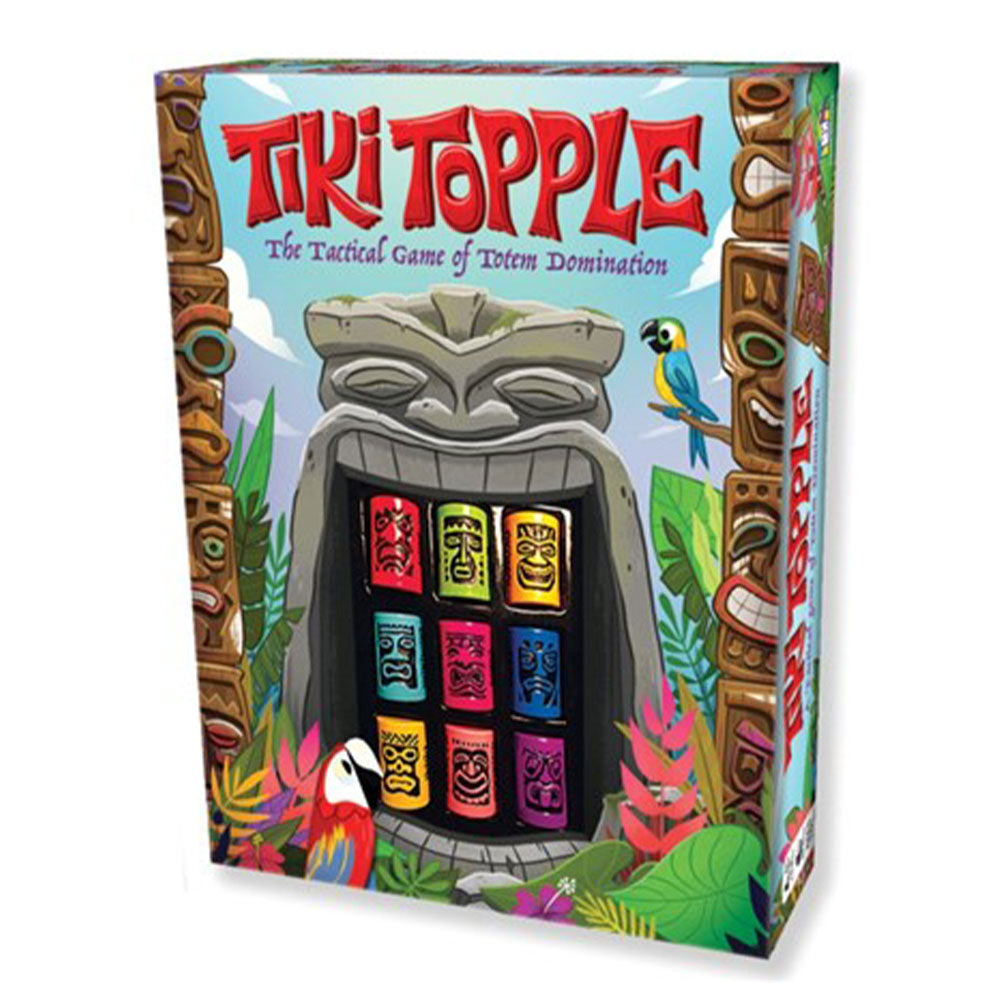 Tiki Topple Strategy Board Game