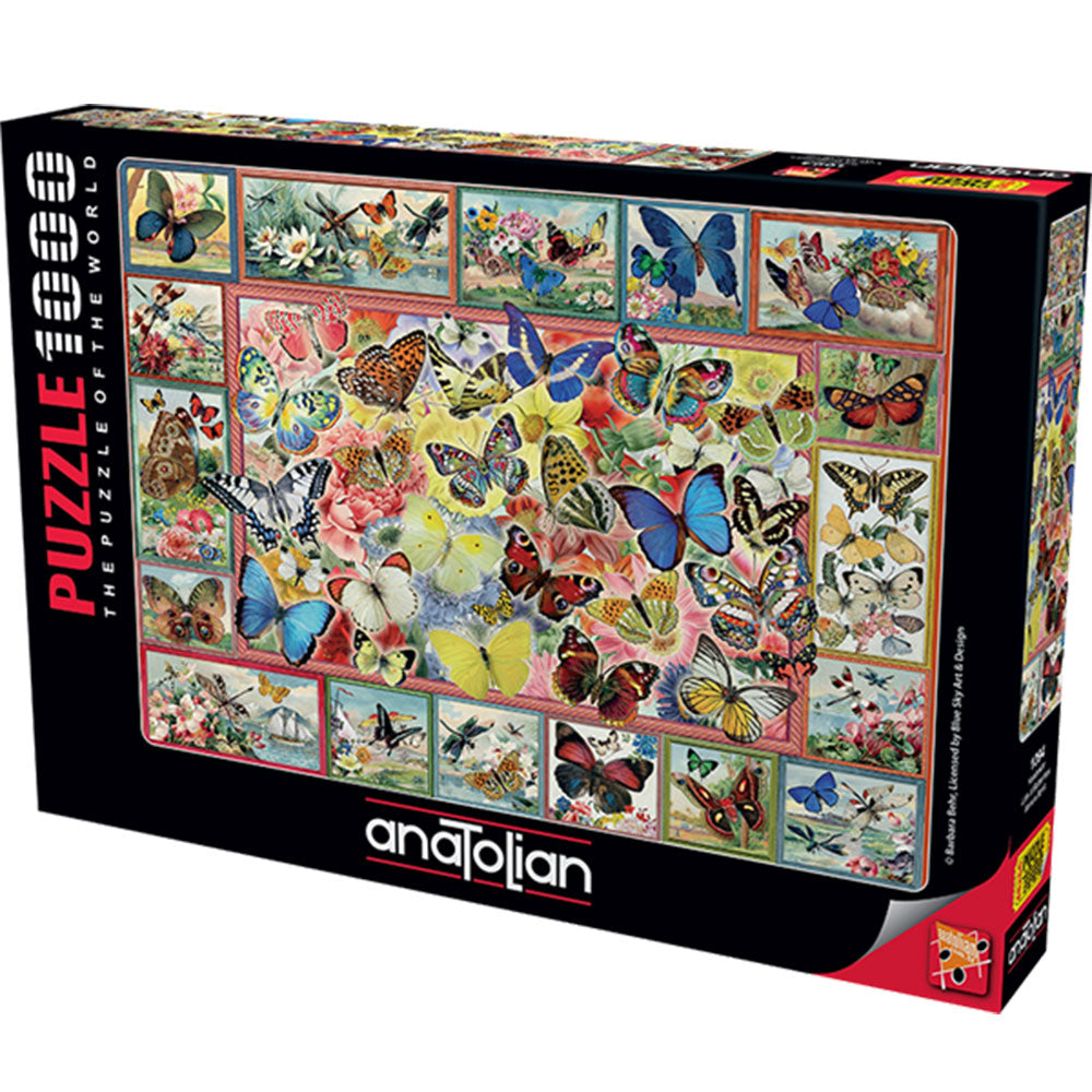 Anatolian Lots Of Butterflies Jigsaw Puzzle 1000pcs