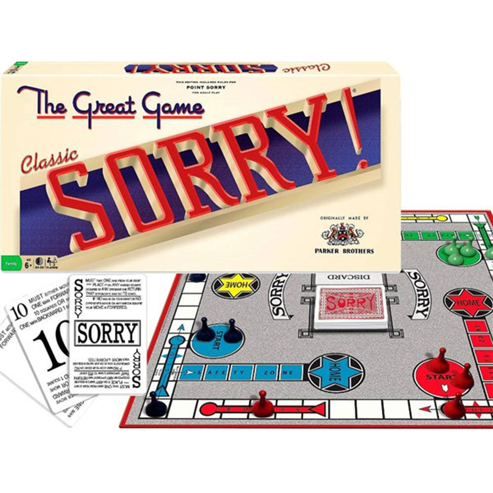 Sorry Classic Edition Board Game
