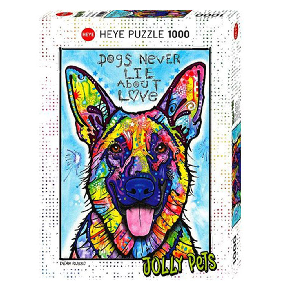 Heye Dogs Never Lie Jigsaw Puzzle 1000pcs
