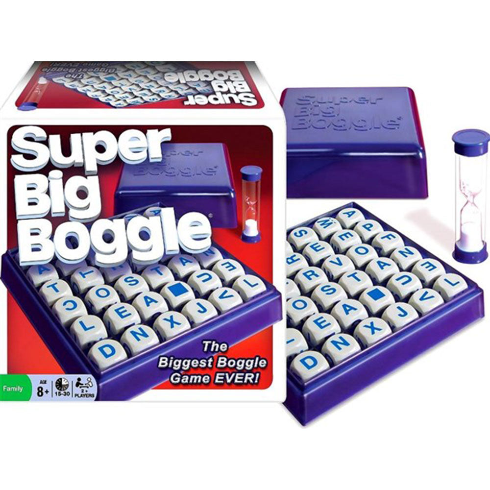 Super Big Boggle Family Game Blue