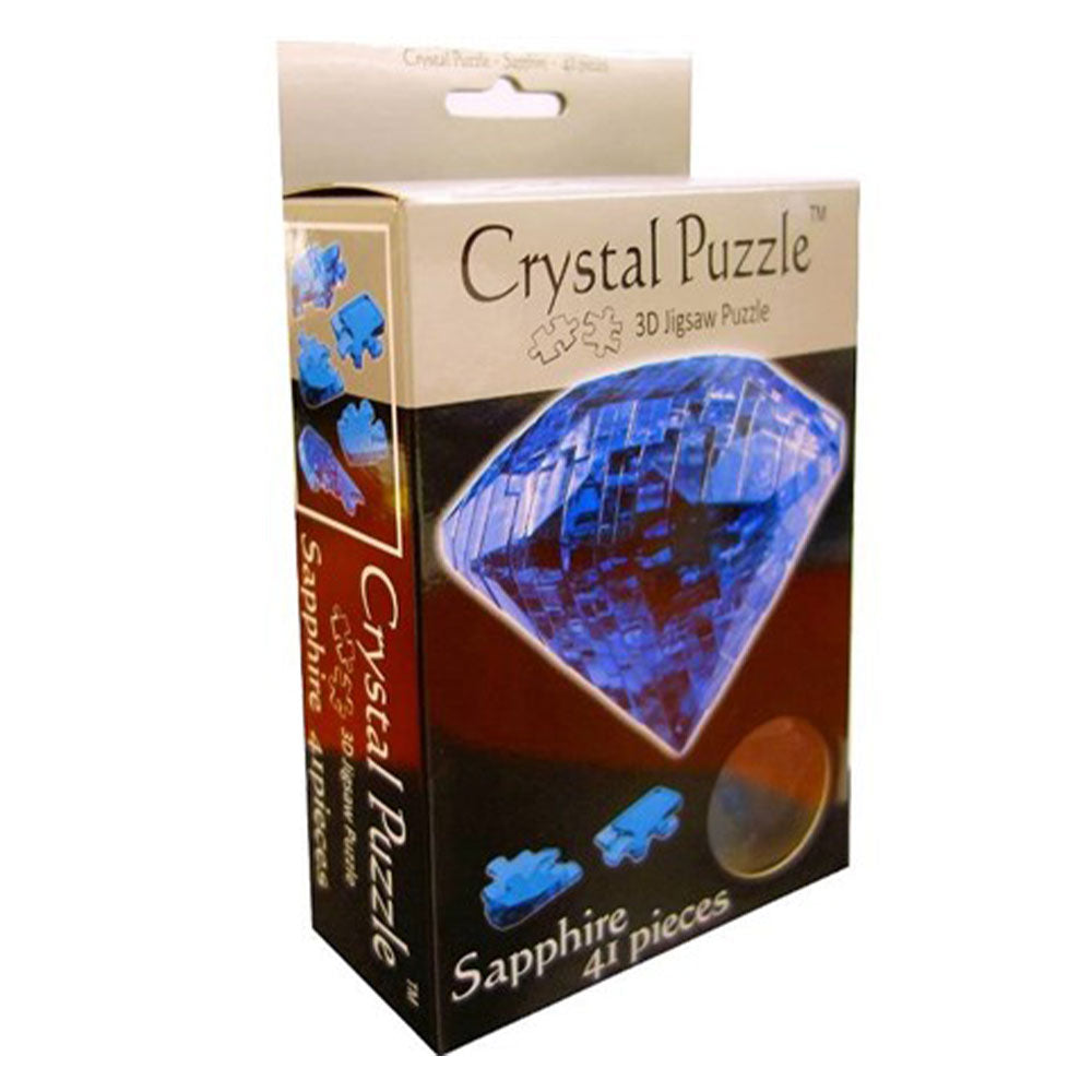 3D Crystal Sapphire Puzzle 41pcs