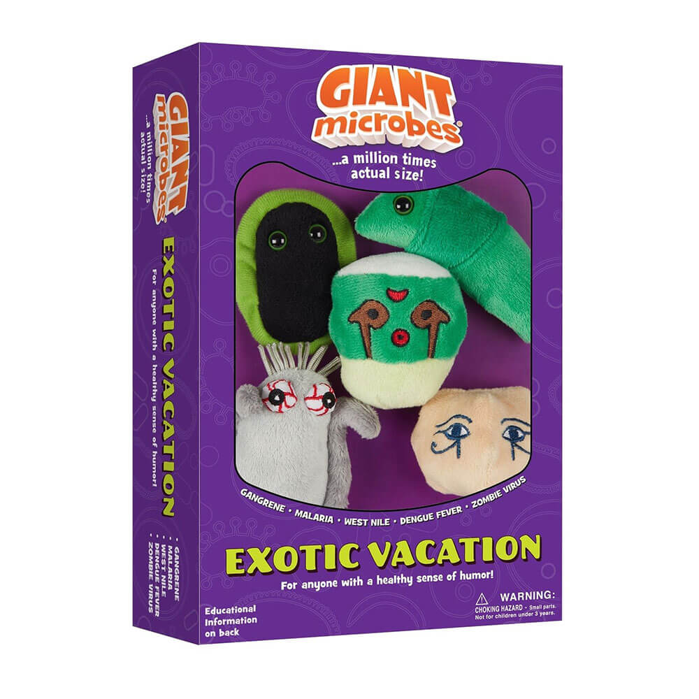 Exotic Vacation Mini Microbe Gift Box Set