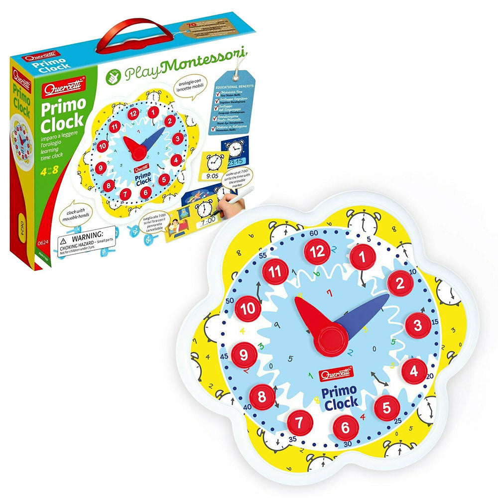 Play Montessori Primo Clock Learning Toy