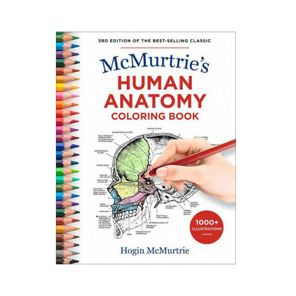 McMurtries Human Anatomy Colouring Book by Hogin McMurtrie
