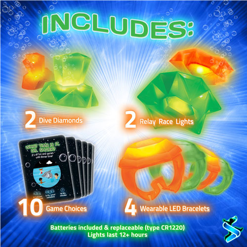 Starlux Light-Up Pool Party kit