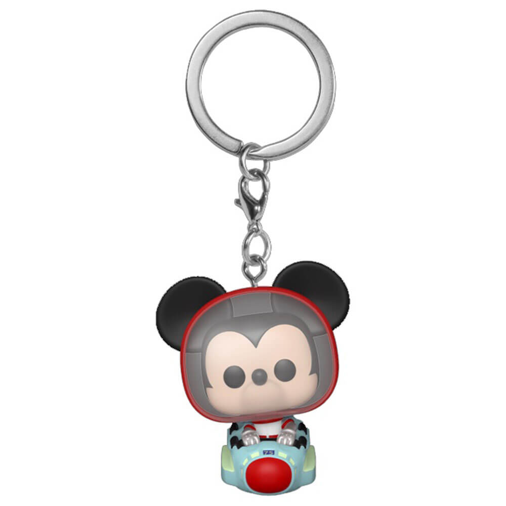Disney World Mickey Space Mountain Pocket Pop! Keychain