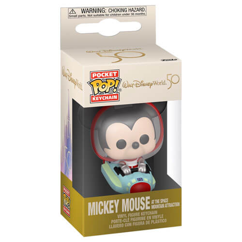 Disney World Mickey Space Mountain Pocket Pop! Keychain