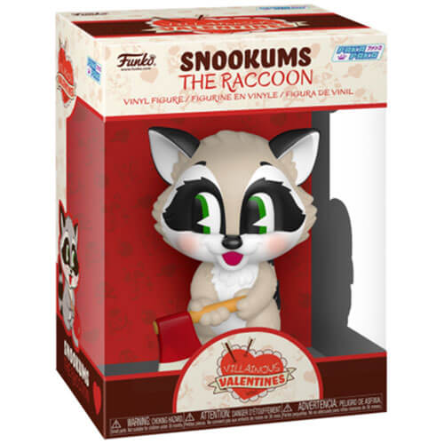 Villainous Valentines Snookums the Raccoon Paka Paka Vinyl