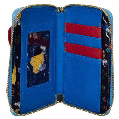 Snow White and the Seven Dwarfs Bow Zip Purse