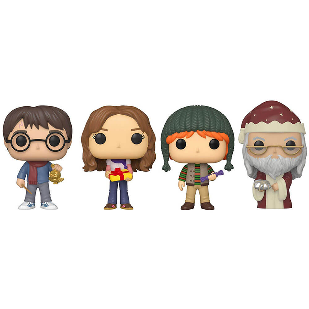 Harry Potter Holiday US Exclusive Pop! Vinyl 4-Pack