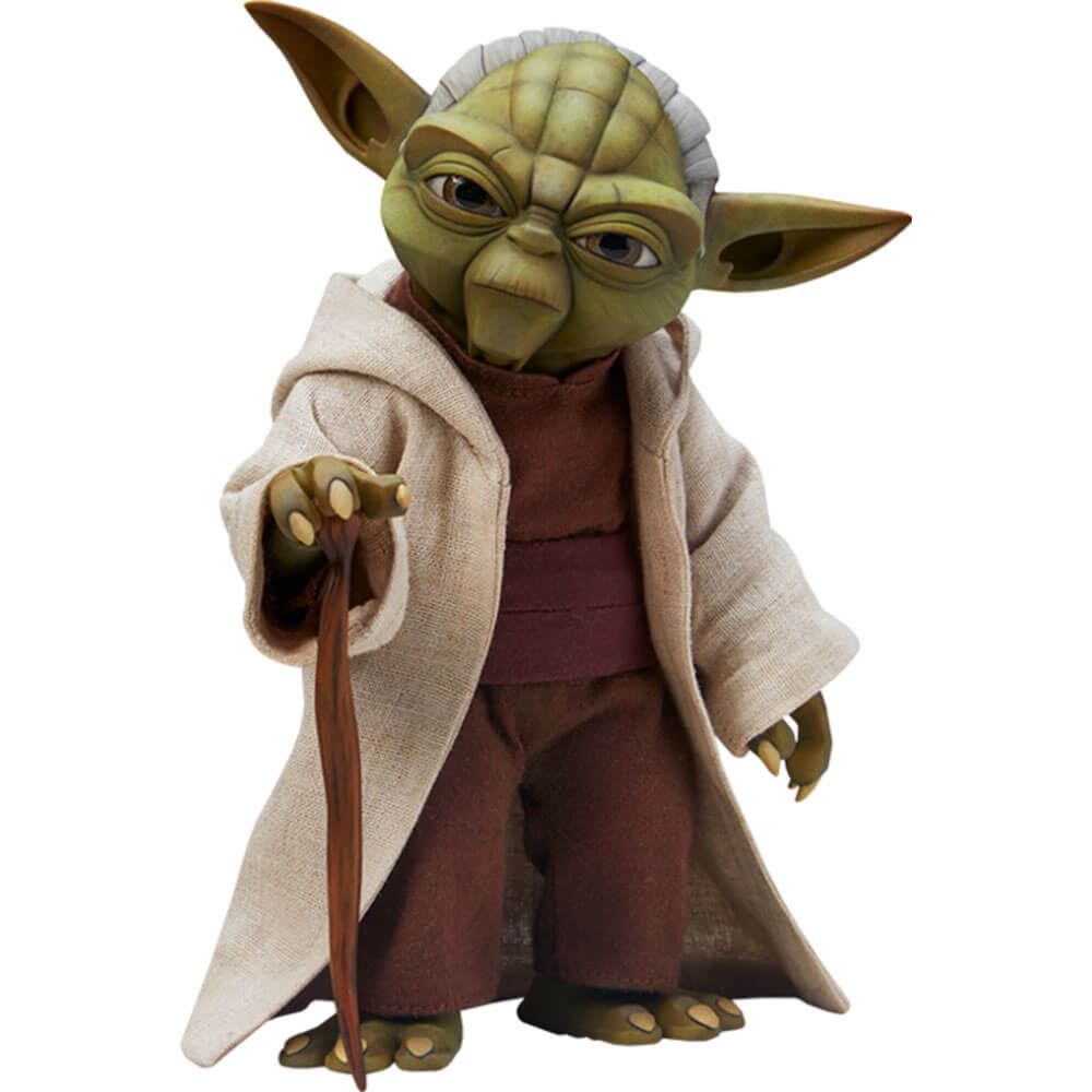 Star Wars: The Clone Wars Yoda 1:6 Scale Action Figure